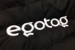 Egotag brodering
