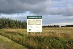 Løkken golfpark byggeskilt
