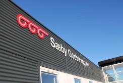 Sæby godtransport facade