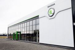 Skoda facade front